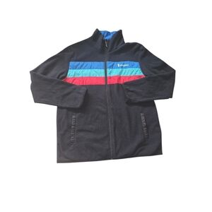 Cotopaxi Men's Teca Fleece Jacket Full Zip MXL Dark Blue Gray Cabincore